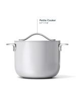 Caraway Petite Cooker 2 qt – Keramikbeschichteter Topf, chemikalienfrei & platzsparend – Bild 4