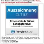 Rosenstein & Söhne Elektrisches Schokofondue für 2 Personen – 15 W Schokoladenbrunnen – Bild 4