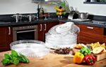 MPM MSG-02 Dörrautomat mit 5 Tabletts Ø 33 cm – 400W Obsttrockner für Gemüse, Kräuter & Pilze – Bild 2