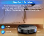 Tikom G8000 Max Saugroboter 2 in 1 mit Wischfunktion – 5000Pa Saugkraft für Tierhaare – Bild 5
