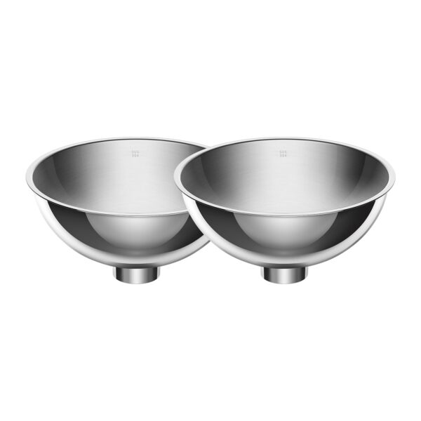 PETKIT CYBERTAIL Edelstahl Ersatzschalen-Set – 2er Pack für Fresh Nano & CYBERTAIL
