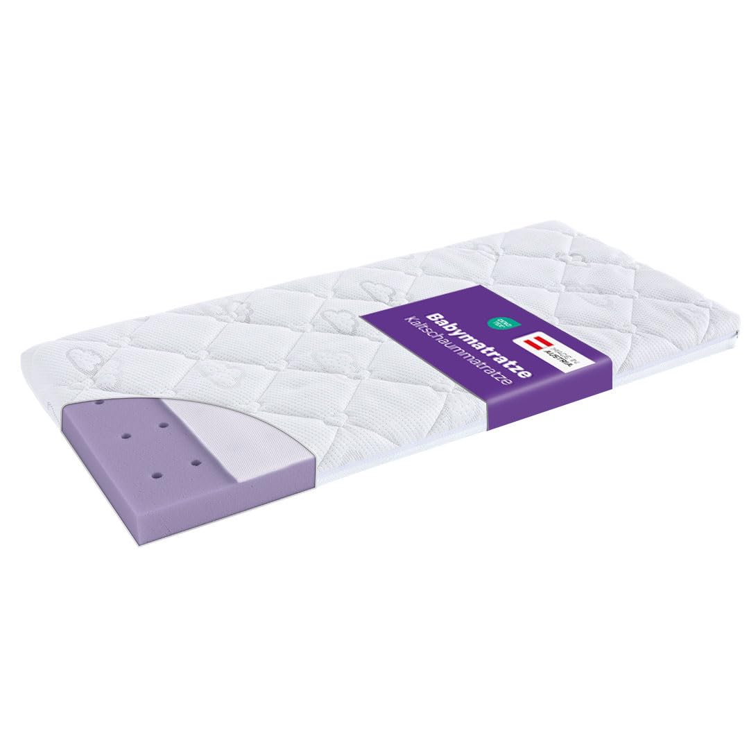 Träumeland Brise Light Beistellbett-Matratze 43 x 80 cm – Oeko-Tex zertifiziert, made in Austria