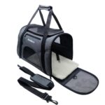 Tecageaon Haustier-Tragetasche Medium (40,6 x 20,3 x 27,9 cm) – Fluggesellschaft zugelassen