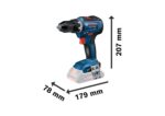 Bosch Professional GSR 18V-55 Akku-Bohrschrauber – 55 Nm Drehmoment für Holz & Metall – Bild 3
