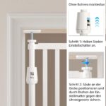 unipaws Katzenschutzgitter 190 cm – Automatisch schliessend, ohne Bohren, 53–86 cm – Bild 5