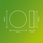 Philips LED SuperSlim Aussenleuchte 15W – Warmweiss IP54 Wetterschutz für Terrasse & Veranda – Bild 3