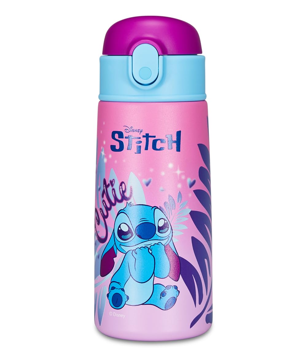 Seven Lilo & Stitch Trinkflasche 500 ml – Edelstahl Thermosflasche für Kinder