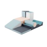 IGLU Soft Play Discoverer 7-teilig Kletterblöcke – Motorik-Förderung für Kleinkinder