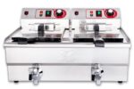 Beeketal BWF-132P Doppel Kaltzonenfritteuse – 2 x 13 Liter Profi Gastro Fritteuse Edelstahl – Bild 5