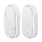 ANWIO LED Deckenleuchte 14W IP54 – Neutralweiss 4000K Ovalleuchte für Innen & Aussen (2er Set)