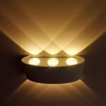 Lightsjoy LED Wandleuchte 6W Warmweiss – IP65 Wasserdicht Aluminium für Innen & Aussen – Bild 8