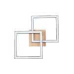 CBJKTX LED Deckenleuchte 24W Schwarz-Holz 3000K Warmweiss – Modern Design für alle Räume – Bild 9
