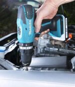 Makita HP457DWEX4 Akku-Schlagbohrschrauber 18V – Profi-Werkzeug mit 2 Akkus & Zubehörset – Bild 2