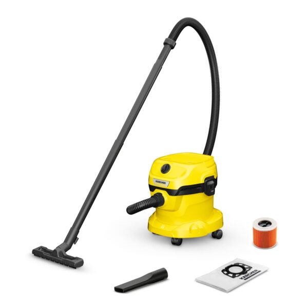 KÄRCHER WD 2 Plus Nass-/Trockensauger 1000 W – Vielseitig für Haus, Werkstatt & Auto