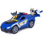 PAW PATROL Rescue Cruiser mit Chase & Waschbär – Polizei-Fahrzeug mit Rückziehmotor ab 3 Jahren – Bild 8