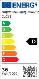 Peasur LED Feuchtraumleuchte 120cm, 36W, 3960lm – 3 Farbtemperaturen, IP65 Schutzklasse – Bild 9