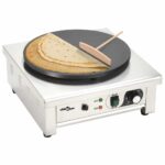 vidaXL Elektrischer Crêpe-Maker 40 cm mit ausziehbarem Tablett – 3000 W Profi-Gerät – Bild 2