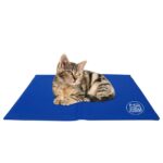 Bravpet Kühlmatte M (50x40 cm) – Selbstkühlendes Haustier Pad für Hunde & Katzen