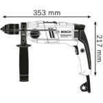 Bosch Professional Schlagbohrmaschine 800W – Leistungsstarker 2-Gang-Bohrer mit Zubehör – Bild 3