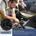 MASKO® Industriestaubsauger 2300W – 6in1 Nass- & Trockensauger mit Blasfunktion für Werkstatt & Baustelle – Bild 7