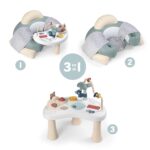 Smoby Little Babysitz mit Activity-Tisch – Aufblasbarer Rundsitz für Babys ab 6 Monaten – Bild 5