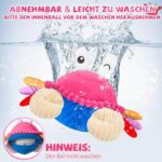 SAIMAND Musikalische Krabbe – Krabbelspielzeug mit Aufnahmefunktion & 40 Melodien für Babys 6-12 Monate – Bild 4