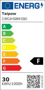 Taipow LED Deckenlampe 30W Dimmbar – RGB Farbwechsel mit Alexa & App-Steuerung – Bild 13