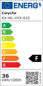 Cwycfw 36W LED Wandleuchte IP65 – 3000lm Warmweiss mit einstellbarem 0-120° Winkel – Bild 9