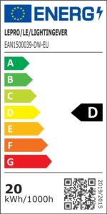 Lepro LED Deckenlampe 24W, 2400lm, 5000K Kaltweiß – IP44 Badezimmerleuchte – Bild 11