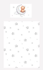 Theonoi Kinderbettwäsche 100x135 cm Teddy-Bär – Bio-Baumwolle OEKO-TEX für Babys – Bild 6