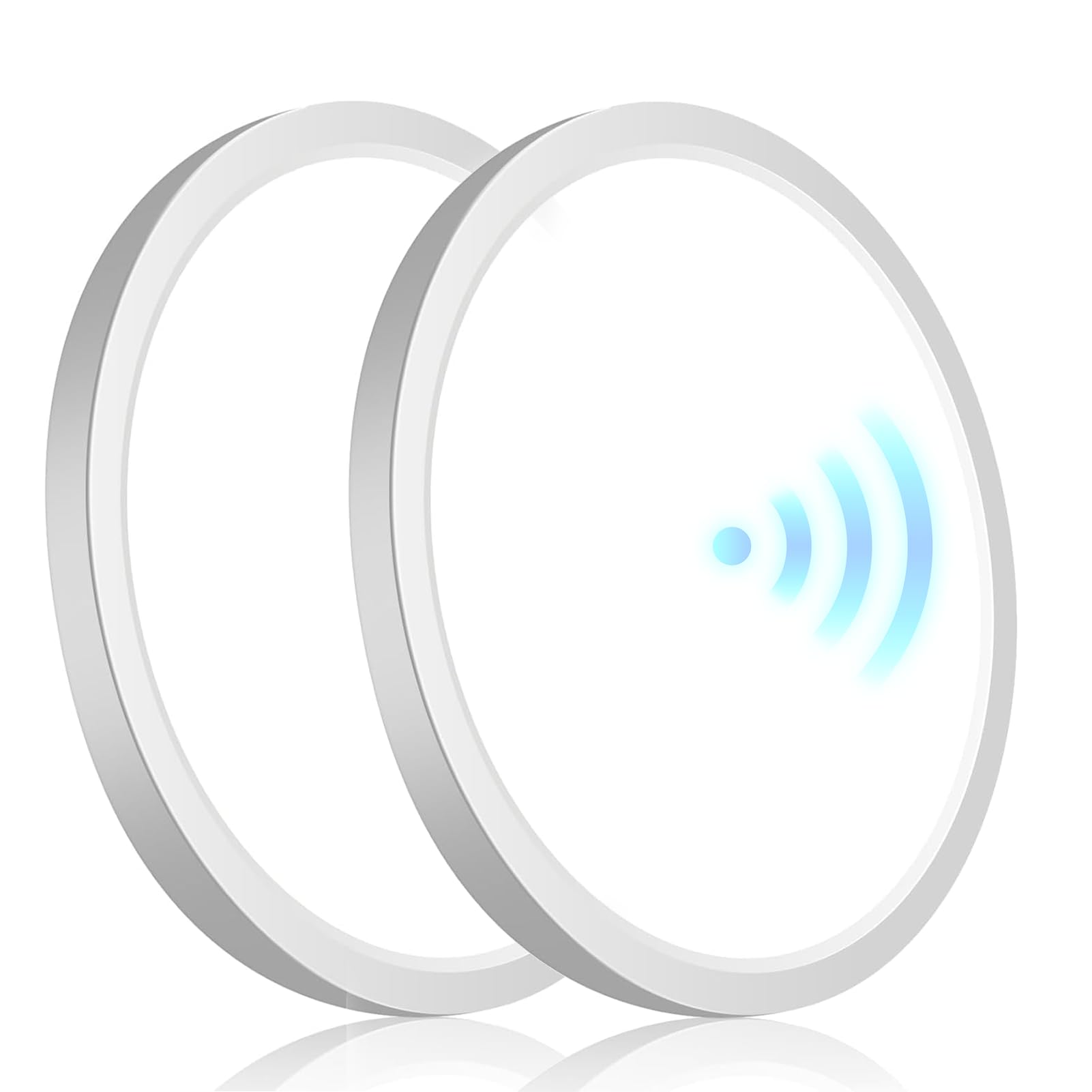 2er Set LED Deckenleuchte mit Bewegungsmelder 18W – Intelligente Flurlampe 4000K für Innen