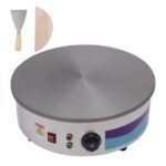 LKHDONG Crepesmaker 3000W mit 45 cm Gusseisenplatte – Profi-Gerät 50-300°C
