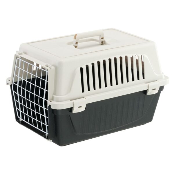 Ferplast Atlas 10 EL Transportbox – Sichere Reisebox für Katzen und kleine Hunde bis 5 kg