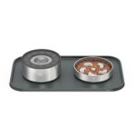 Feedoo Napfunterlage 59 x 35 cm – Rutschfeste Silikonmatte mit erhöhtem Rand für Hunde & Katzen – Bild 4