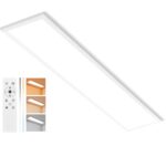 YindaLux LED Panel 120x30cm 40W 4000lm – Dimmbare Deckenleuchte mit Fernbedienung