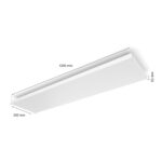 Philips Hue Datura Panelleuchte 30x120 cm – Smart Deckenleuchte mit Dual-Licht & App-Steuerung – Bild 2