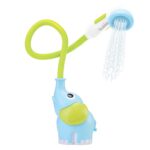 Yookidoo Kinderdusche Elefant – Sanfte Babydusche mit Wasserpumpe für Neugeborene
