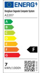GHB 7W LED Wandleuchte Schwarz – Warmweiss IP65 mit verstellbarem Abstrahlwinkel – Bild 10