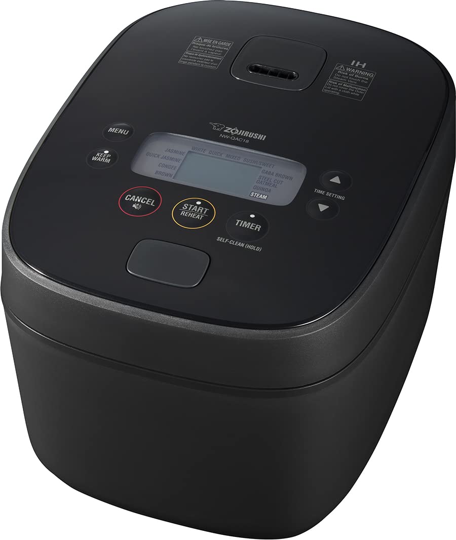 Zojirushi NW-QAC18 Induktions-Reiskocher 10 Tassen – Premium IH-Technologie für perfekten Reis