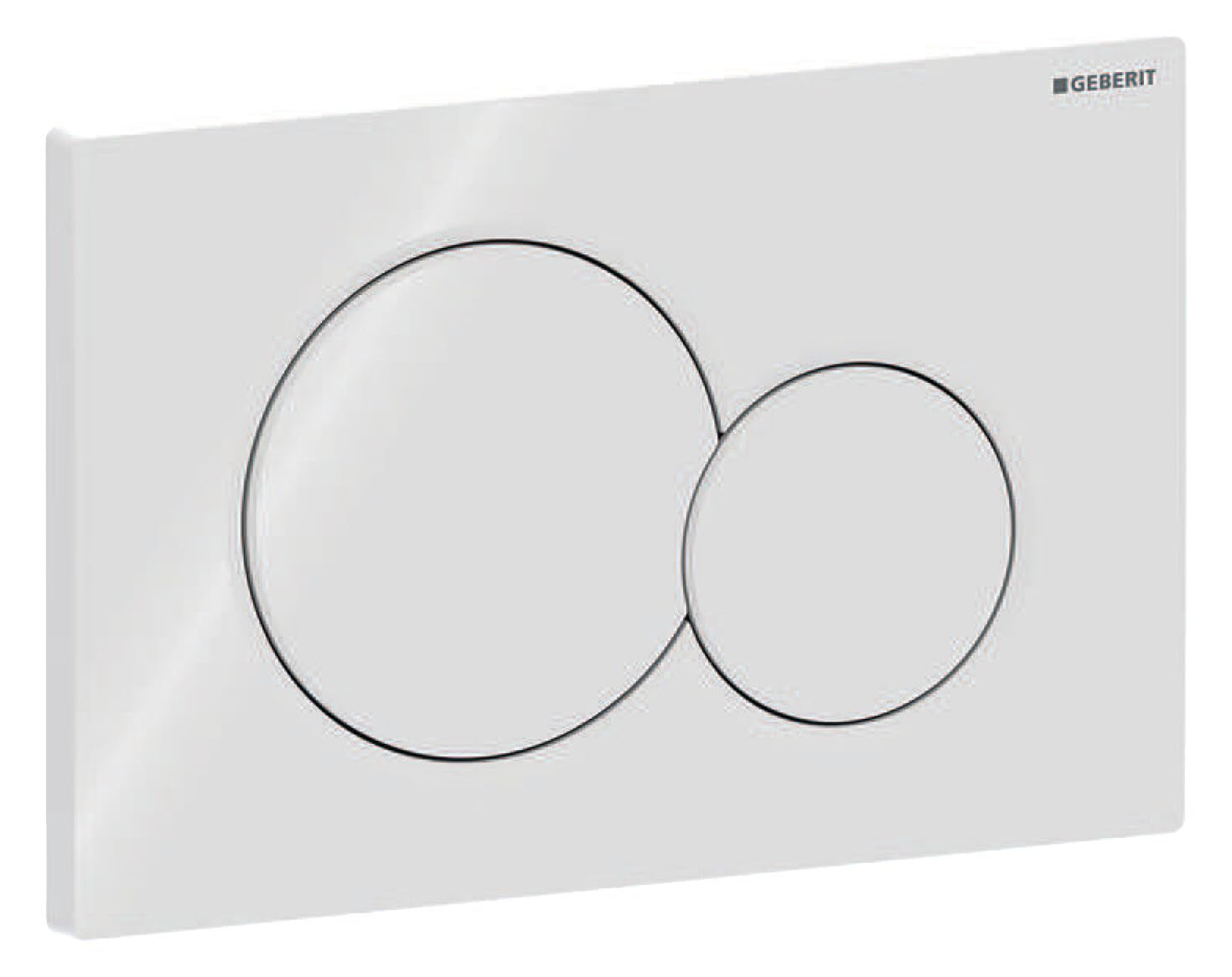 Geberit Sigma01 Betätigungsplatte – Kunststoff für 2-Mengen-Spülung