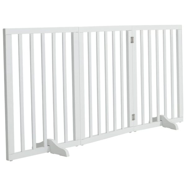 The Fellie Freistehendes Schutzgitter 60cm – Absperrgitter Hund & Kinder ohne Bohren