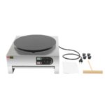 NadineDutol Elektrischer Crêpe Maker 40 cm – Profi-Crepesmaschine mit Thermostat 50–300°C – Bild 9