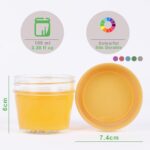 Aolso Babybrei Aufbewahrungsbehälter 6er-Set Glas – Sichere Lagerung für Babynahrung – Bild 3