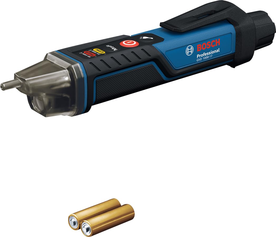Bosch Professional Spannungsprüfer GVD 1000-17 – berührungslos bis 1000V für Profis