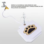 BACOENG Hunde-Trinkbrunnen mit Messingventil – Wasserspender für Garten & Terrasse – Bild 8