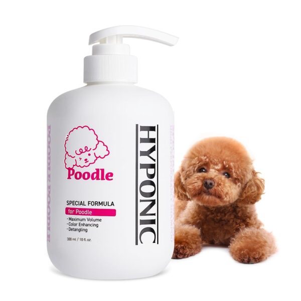 HYPONIC Pudel-Shampoo – Hypoallergen mit Pflanzenstoffen für weiches Volumen