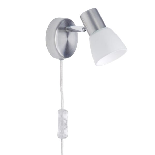 Lightbox Wandstrahler mit schwenkbarem Kopf – flexible Raumbeleuchtung mit Schalter