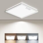 BLNAN LED-Deckenleuchte 18W mit Bewegungsmelder – 3 Farbtemperaturen für Küche & Flur