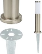 TRIBECCO Einschlag-Erdspieß Ø 116 x 300 mm – Bodenanker für Gartenlampen mit Kabelführung – Bild 6