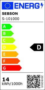 SEBSON LED Spiegelleuchte 80cm – Klemmleuchte & Schranklampe für das Bad, 1100lm, IP44 – Bild 11